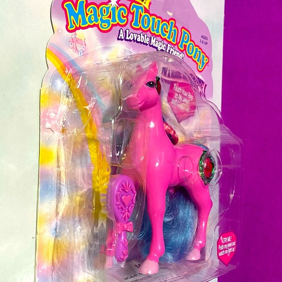 MAGIC TOUCH PONY VINTAGE 90s MAGIC JEWEL PONY JASMINE JEWELS LIGHT UP & BLINK - Picture 8 of 15